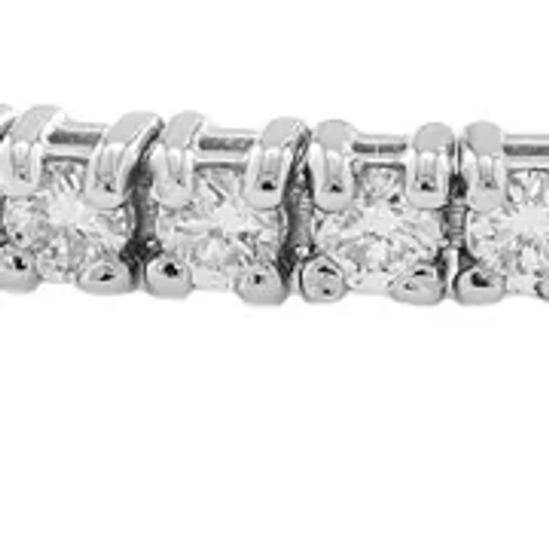 Diamond Tennis Bracelet in 14K White Gold