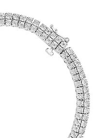 1/2 ct. t.w. Diamond Tennis Bracelet in Sterling Silver