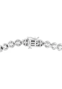 Silver 1/2 ct. t.w. Diamond Tennis Bracelet