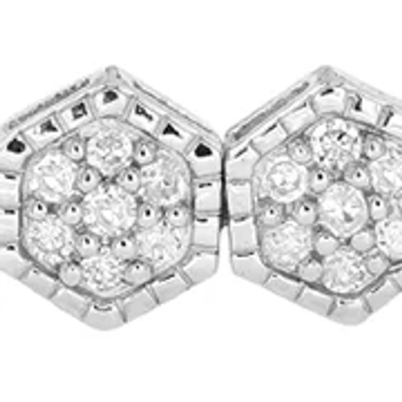 Sterling Silver 1 Count Diamond Tennid  Bracelet