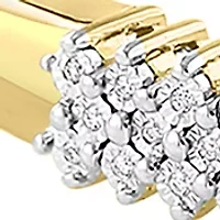 1/2 ct. t.w. Diamond Bracelet in Gold Plated Sterling Silver 