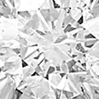  14K  White Gold Lab Grown Diamond Earrings 
