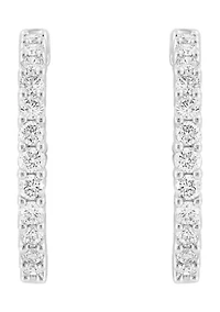 1.96 ct. t.w. Lab Grown Diamond Earrings in 14K White Gold