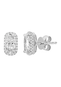 Lab Grown 14K Gold Diamond Earrings