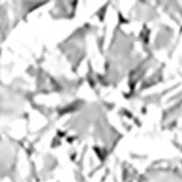 Lab Grown Diamond Hoop Earrings in Sterling Silver