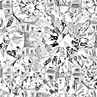 Diamond Earrings in 14K White Gold