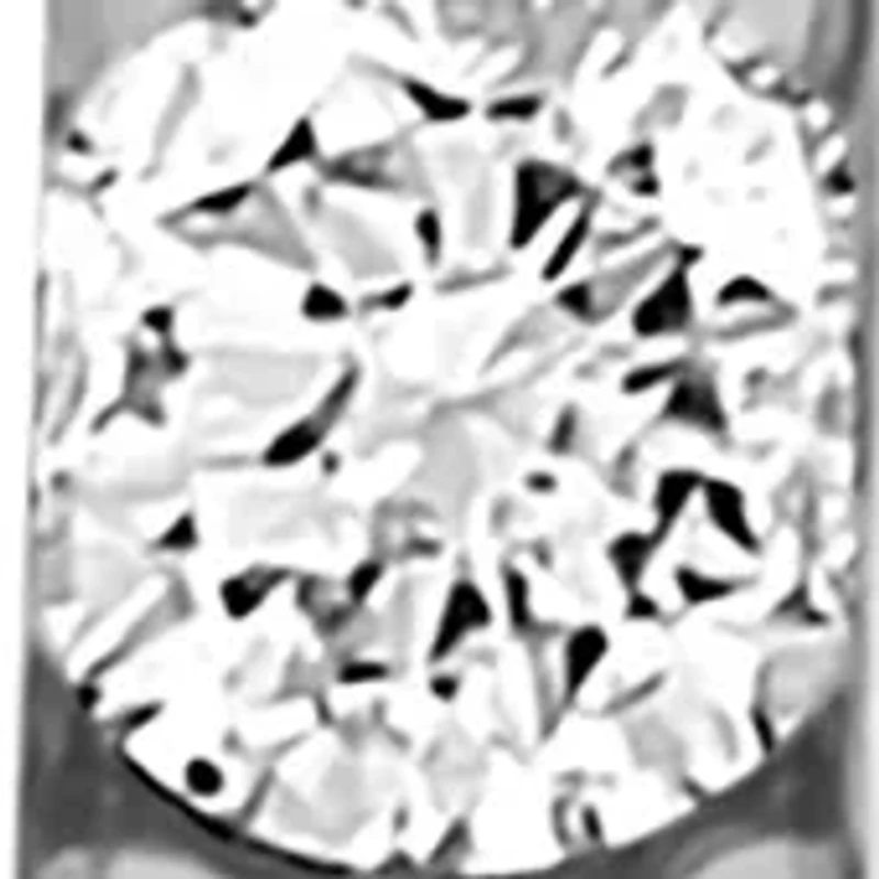 1/2 ct. t.w. Diamond Huggie Earrings in 14K White Gold