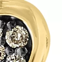5/8 ct. t.w. White and Black Espresso Diamond Ring in 14K Yellow Gold