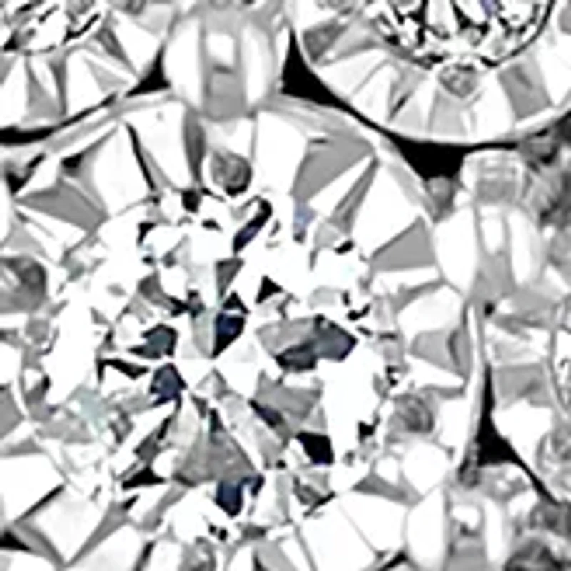 1/2 ct. t.w. Diamond Flower Earrings in Sterling Silver 