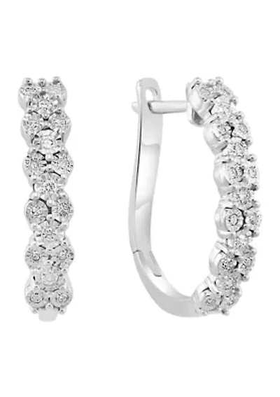 1/4 ct. t.w. Diamond Earrings in Sterling Silver