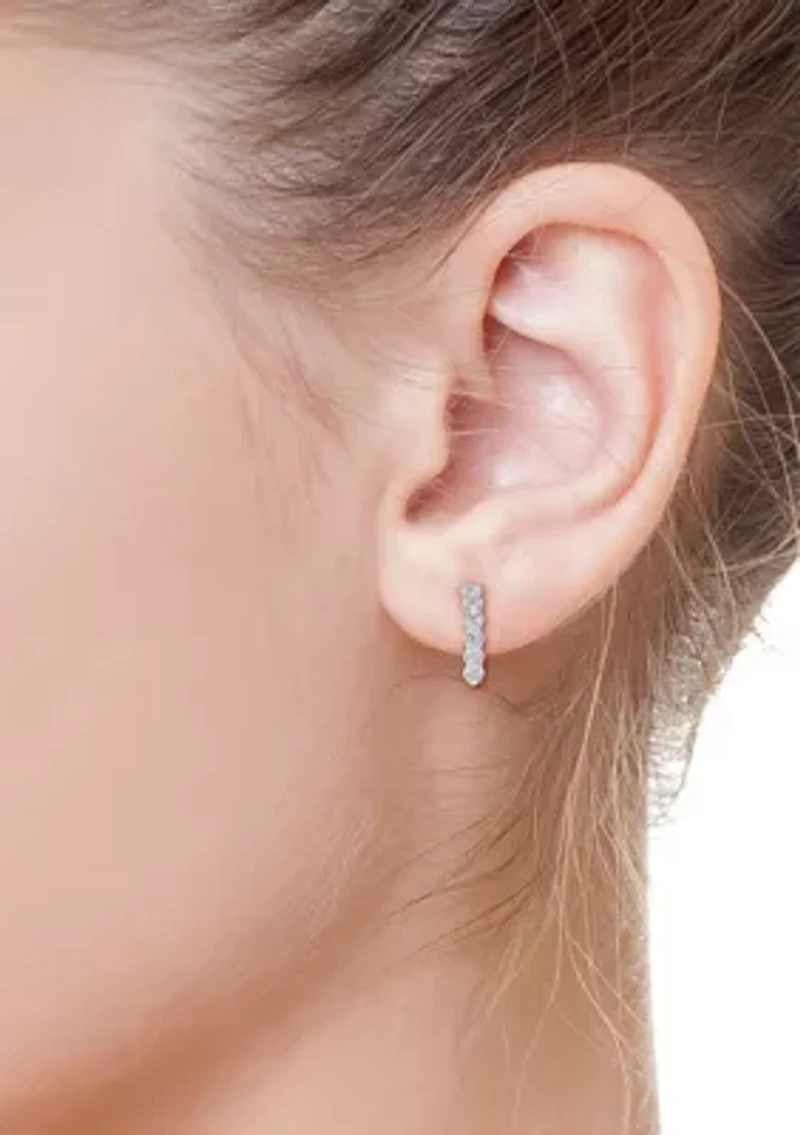 1/4 ct. t.w. Diamond Earrings in Sterling Silver