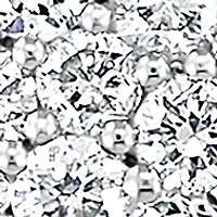 Sterling Silver 1/2 ct. t.w. Diamond Miracle Set Earrings