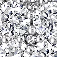 1/2 ct. t.w. Diamond Earrings in Sterling Silver 