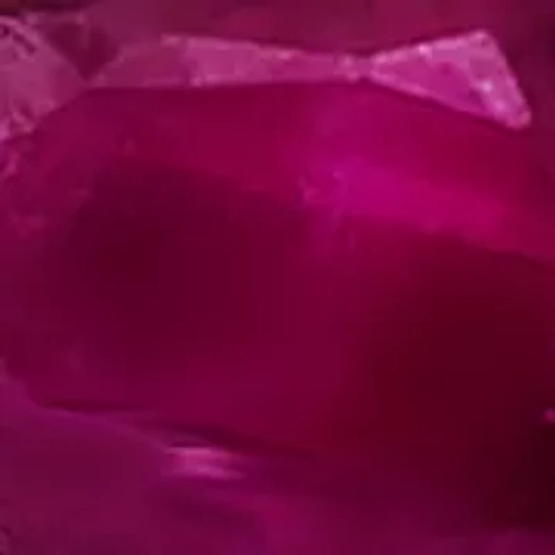 Diamond Natural Ruby Earrings in Sterling Silver
