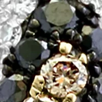 1.23 ct. t.w. Multi Diamond Hoop Earrings in 14K Yellow Gold 