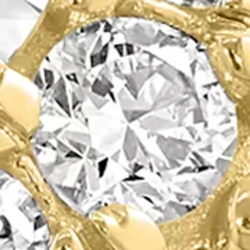 Lab Grown Diamond Ring in 14K Yellow Gold