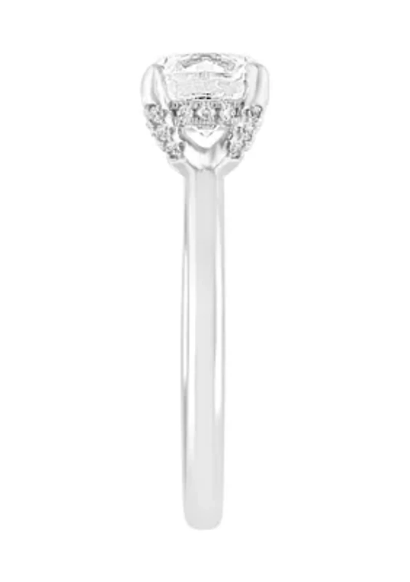 1.59 ct. t.w. Lab-Created Diamond Solitaire Ring in 14K White Gold