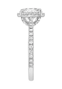 2.46 ct. t.w. Lab Created Diamond Round Solitaire Ring in 14K White Gold