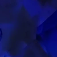 Lab Created Diamond and Sapphire Ring in 14K White Gold