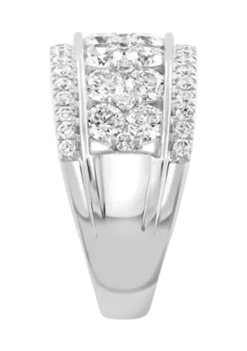 14K White Gold Lab Grown Diamond Ring 