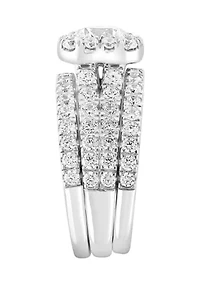 2.91 ct. t.w. Lab Grown Diamond Ring 14K White Gold