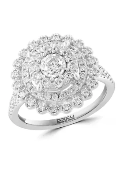 1 ct. t.w. Lab Grown Diamond Ring in Sterling Silver
