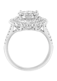 1 ct. t.w. Lab Grown Diamond Ring in Sterling Silver