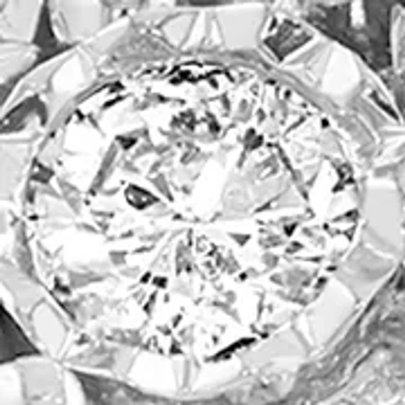 Sterling Silver Lab Grown Diamond Ring 