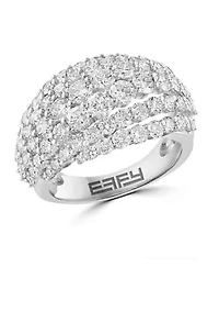 3.19 ct. t.w. Lab Grown Diamond Ring in 14K White Gold