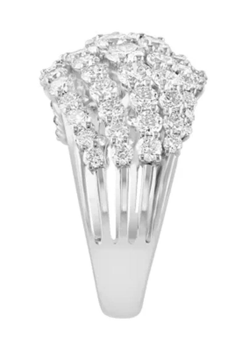 3.19 ct. t.w. Lab Grown Diamond Ring in 14K White Gold