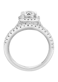 1.94 ct. t.w. Lab Grown Diamond Bridal Set Ring in 14K White Gold