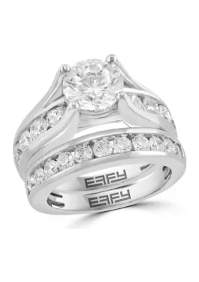 Lab Grown Diamond Ring in 14K White Gold