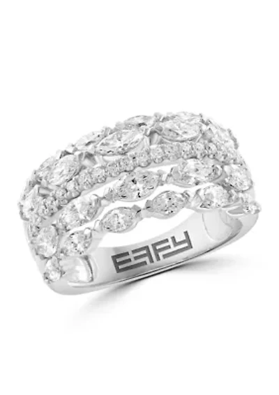 1.84 ct. t.w. Lab Grown Diamond Ring in 14K White Gold