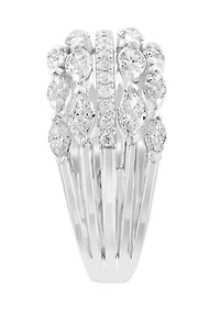 1.84 ct. t.w. Lab Grown Diamond Ring in 14K White Gold