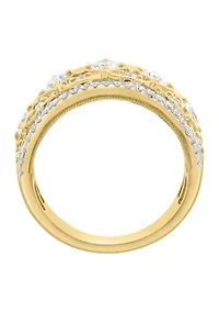 1.38 ct. t.w. Lab Grown Diamond Ring in 14K Yellow Gold