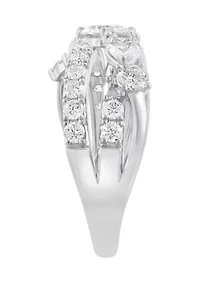 1.48 ct. t.w. Lab Grown Diamond Ring in 14K White Gold