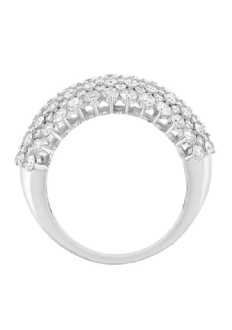 2.2 ct. t.w. Lab Grown Diamond Ring in 14K White Gold