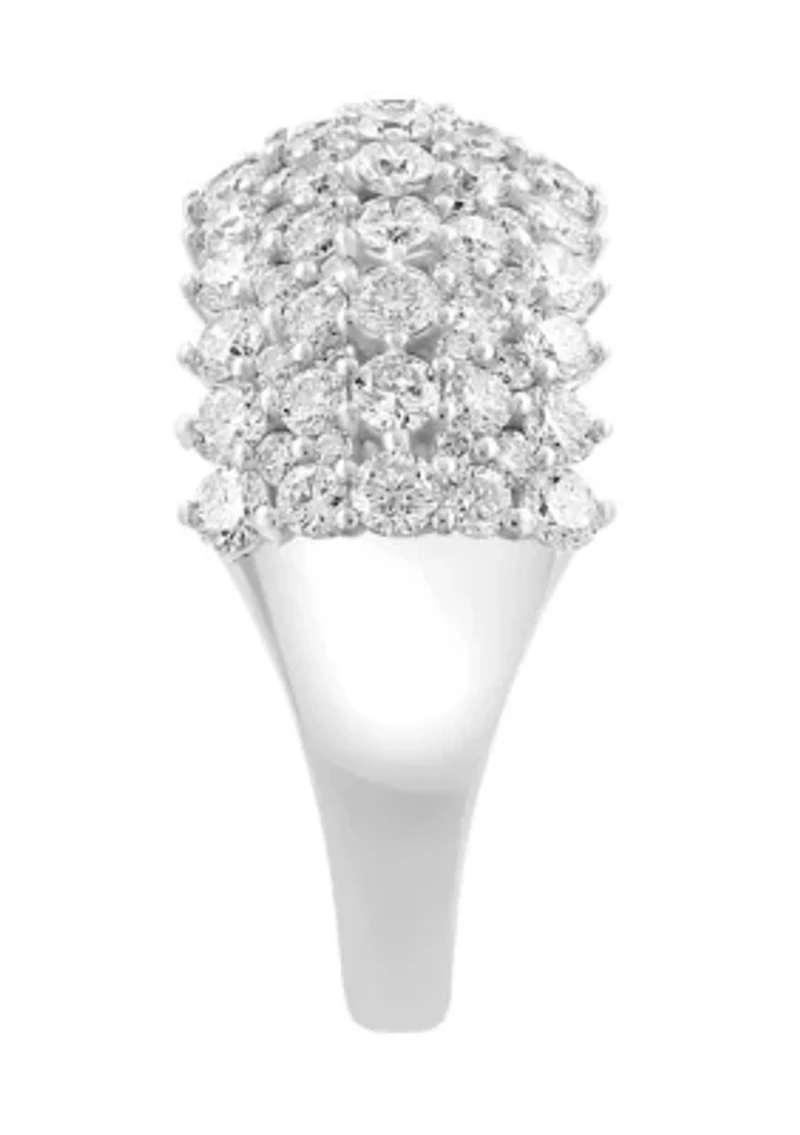 2.2 ct. t.w. Lab Grown Diamond Ring in 14K White Gold