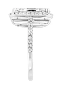 Lab Grown Diamond Ring in 14K White Gold
