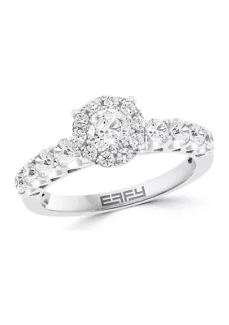 14k White Gold 1.94 ct. t.w.  Diamond Ring Set