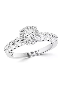 14k White Gold 1.94 ct. t.w.  Diamond Ring Set