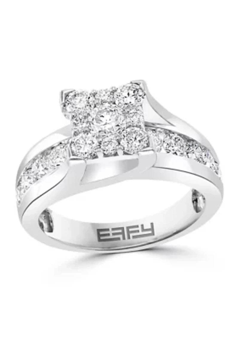 1.92 ct. t.w. Diamond Ring in 14K White Gold