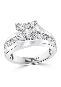 1.92 ct. t.w. Diamond Ring in 14K White Gold