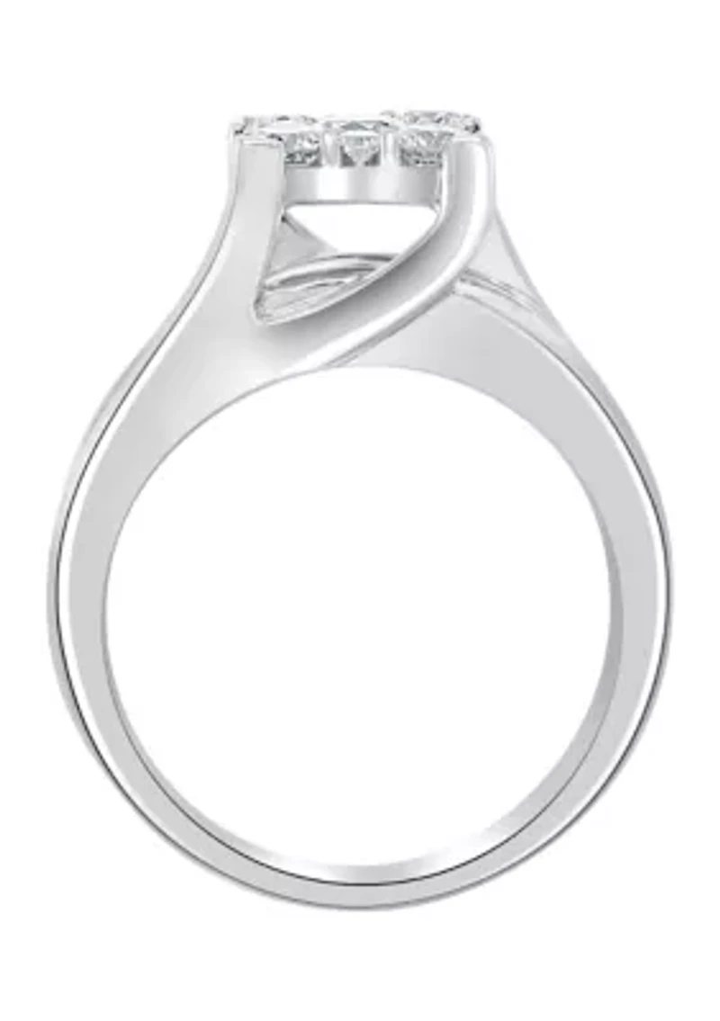 1.92 ct. t.w. Diamond Ring in 14K White Gold