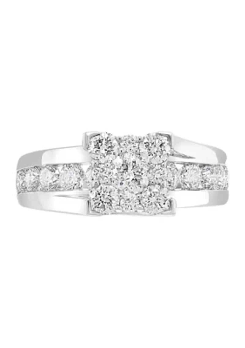 1.92 ct. t.w. Diamond Ring in 14K White Gold