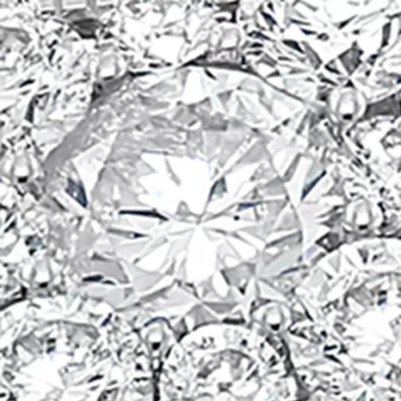 1.44 ct. t.w. Diamond Cluster Ring in 14K White Gold