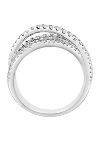 ct. t.w. Diamond Ring in 14K White Gold