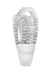ct. t.w. Diamond Ring in 14K White Gold