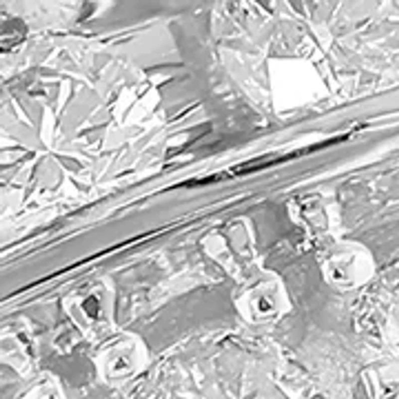 14K White Gold Diamond Ring 