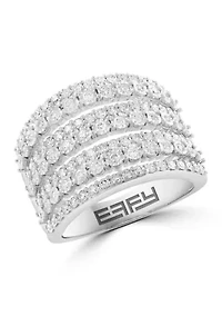 Diamond Ring in 14K White Gold